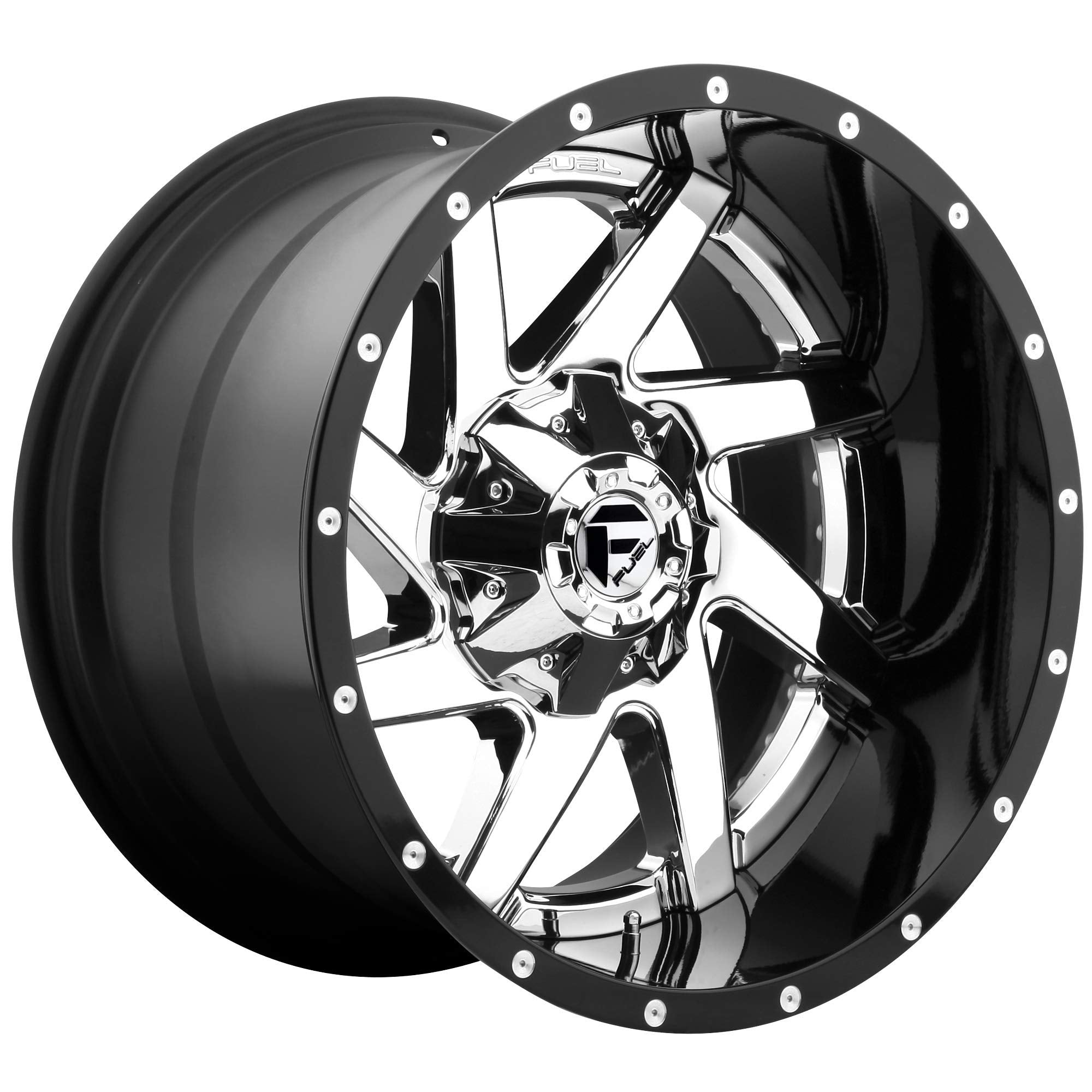D263 Fuel Wheel 20X14 8X170 CHR-PLATED-GBL -76MM