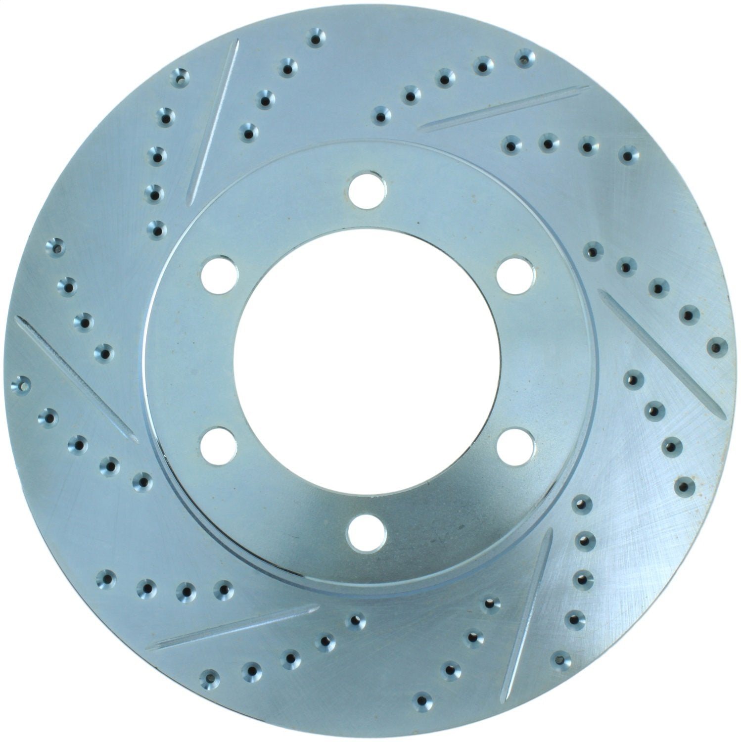 StopTech 227.44118R Brake Rotor Select Sport Drilled and Slotted; Front Right