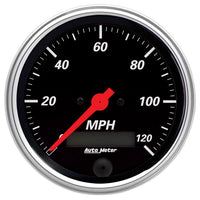 AUTO METER Electric Designer Black Programmable Speedometer,3.375 in. 1480