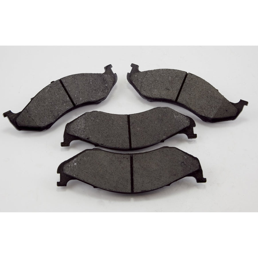 Brake Pad Kit, Omix-Ada | 16728.08, Front, Titanium | OE Reference: 5191955AA | Fits 1990-2006 Jeep Wrangler/Cherokee