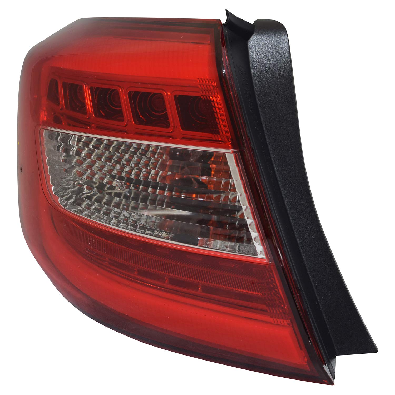 Left TYC Tail Light Assembly Compatible with 2015-2017 Hyundai Santa Fe