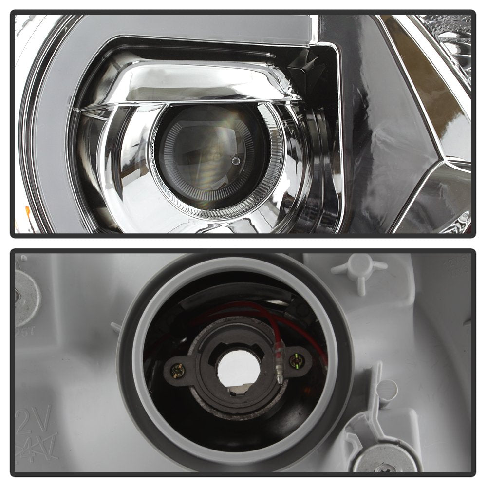Projector Headlight Xtune PRO-JH-TTA12-LBDRL-C, 1 Pack
