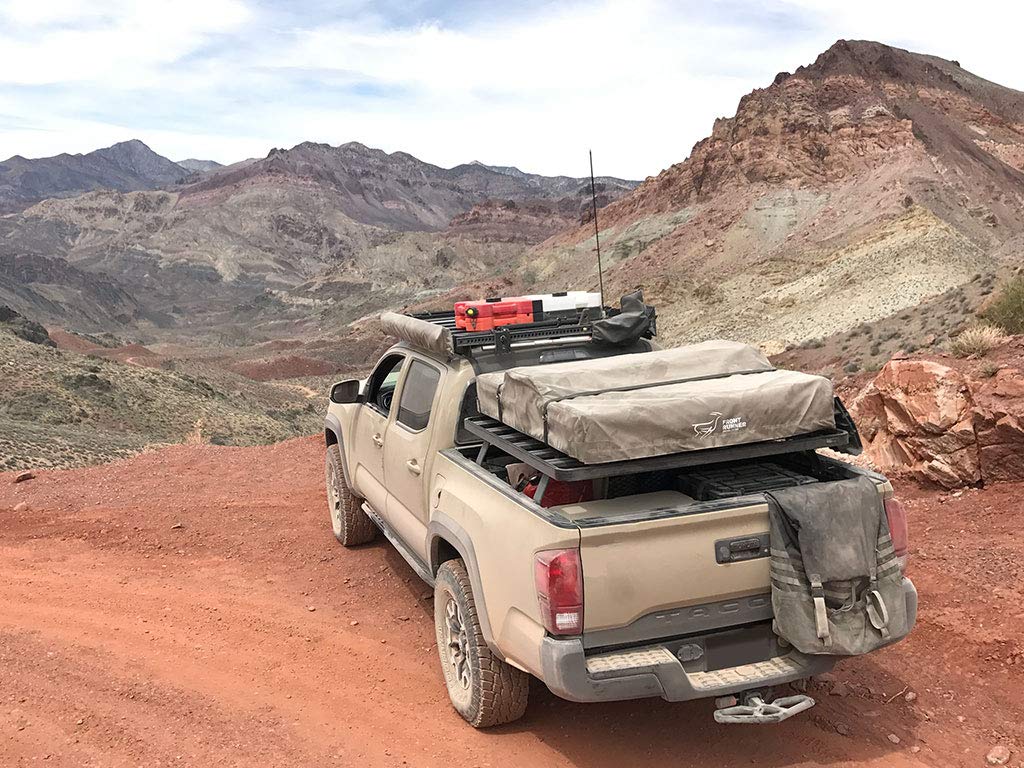 Slimline II Front Runner Load Bed Rack Kit Compatible with Toyota Tacoma Pickup Truck (2005-Current)