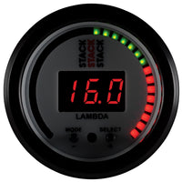 Autometer 52mm Pro-Control Wideband Air/Fuel Ratio (Lambda) Gauge - White Stack