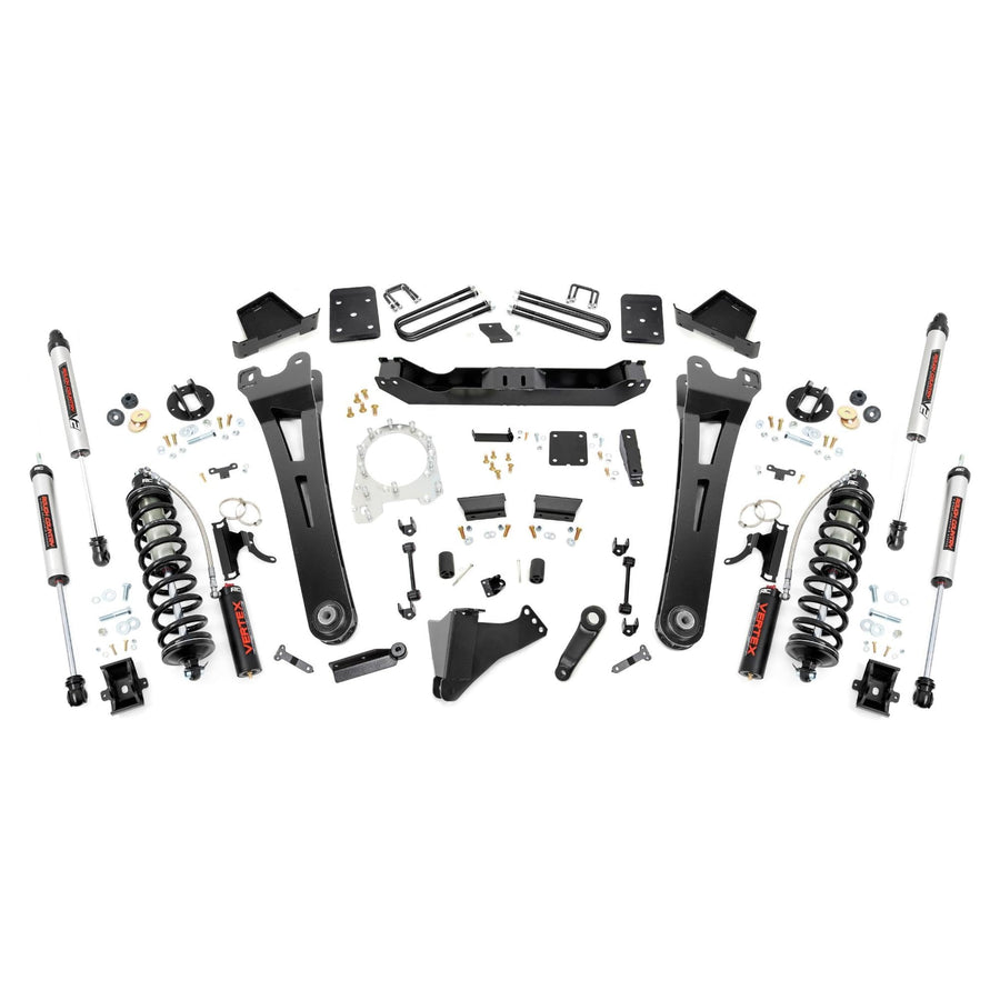 6" Rough Country Coilover Lift Kit for 17-22 Ford Super Duty | Radius Arm - 51258