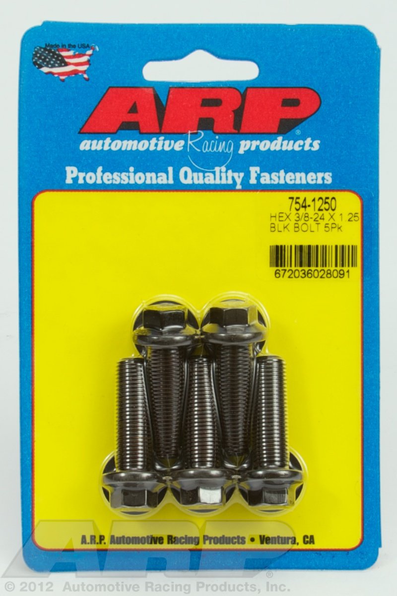 Black ARP (754-1250) Oxide Bolt