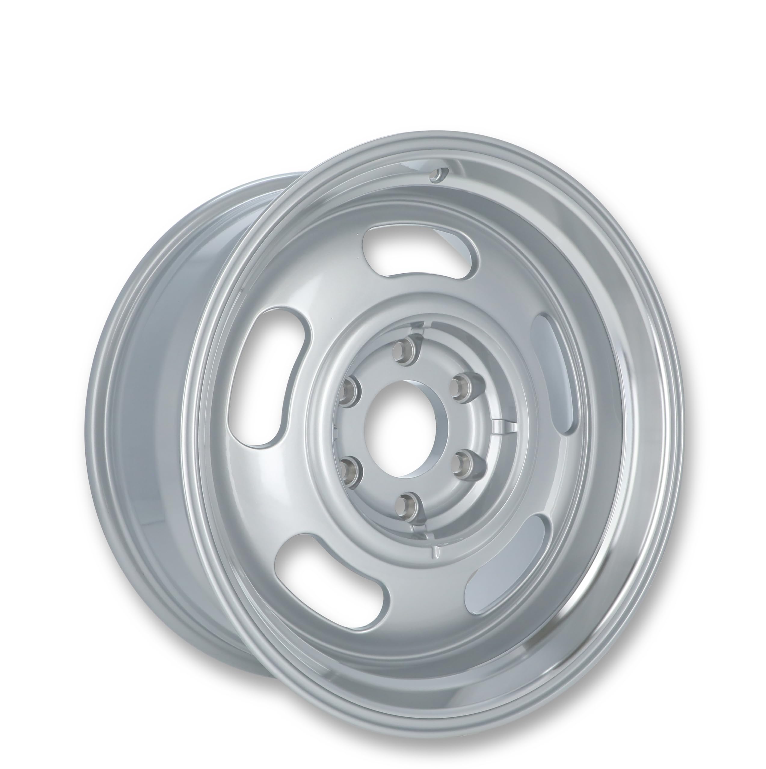 107 Series REV Wheels 107S-8808300 Rally 18x8-4.5 bs - 6x5.5/6x139.7- Gray/Machine Lip
