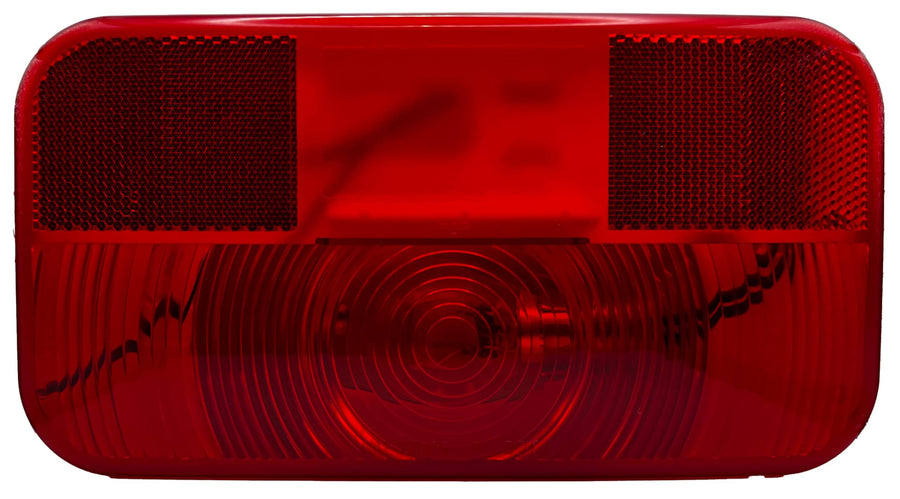 Rectangular RV Designer L963, Incandescent Tail Light with Reflex, Stop/Turn/Tail, 8.5625″ x 3.125″