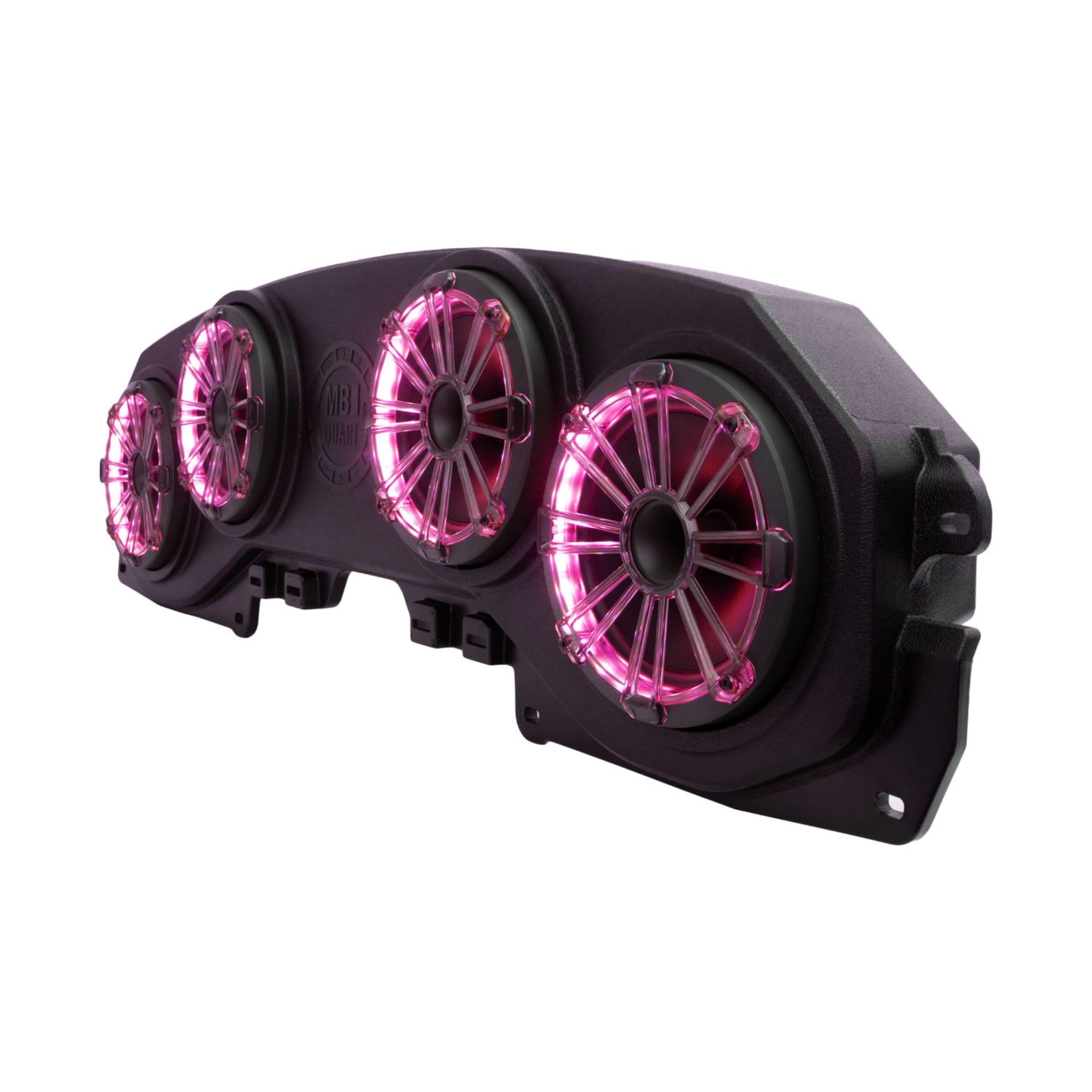 MB Quart Jeep Wrangler JL/Gladiator JT MBQJ-48HRGB Rear Soundbar with 8-Inch Compression Horn Speakers, Titanium Tweeters, RGB Light, Car Stereo Kit