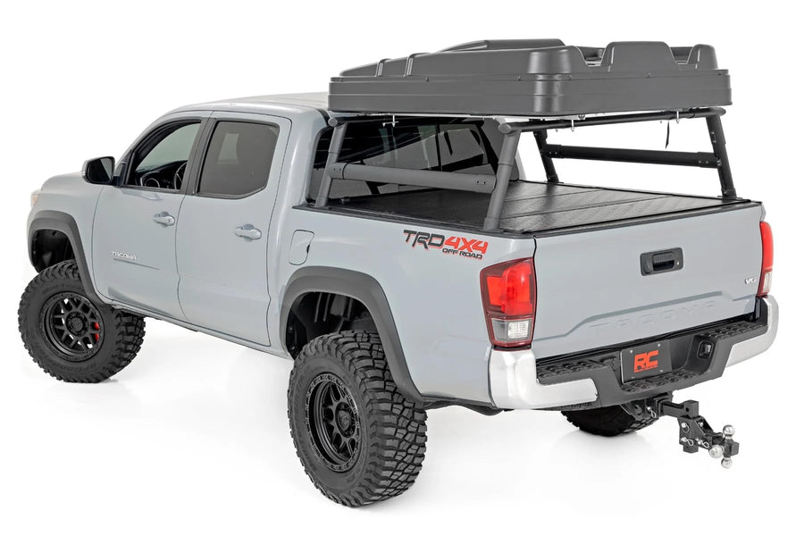 Rough Country Roof Top Hard Shell Tent with Ladder - Rack Mount, Sleeps 2-3