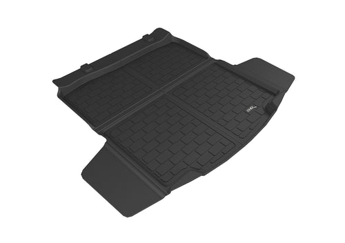 3D MAXpider Kagu Custom Fit Cross Fold Cargo Liner (Black) Compatible with Chevrolet Malibu 2016-2025 - Cargo Liner
