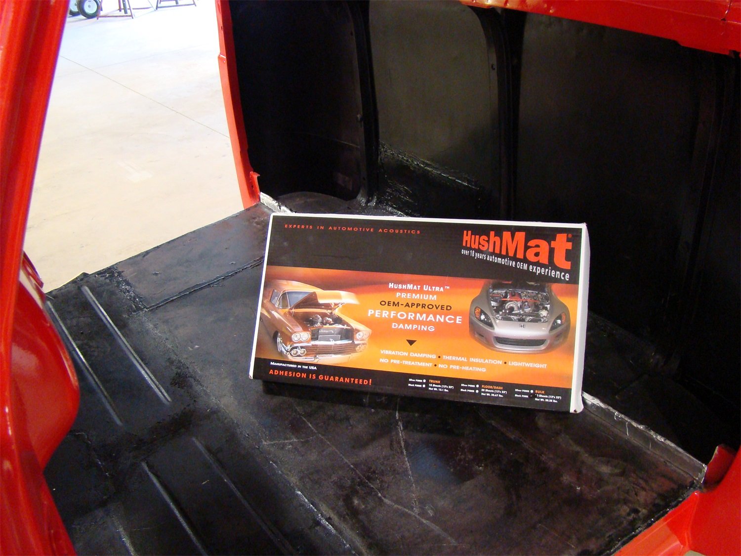 Sound and Thermal Insulation Kit HushMat 61307 (1992-1996 Reg and Ext Cab Ford Trucks)