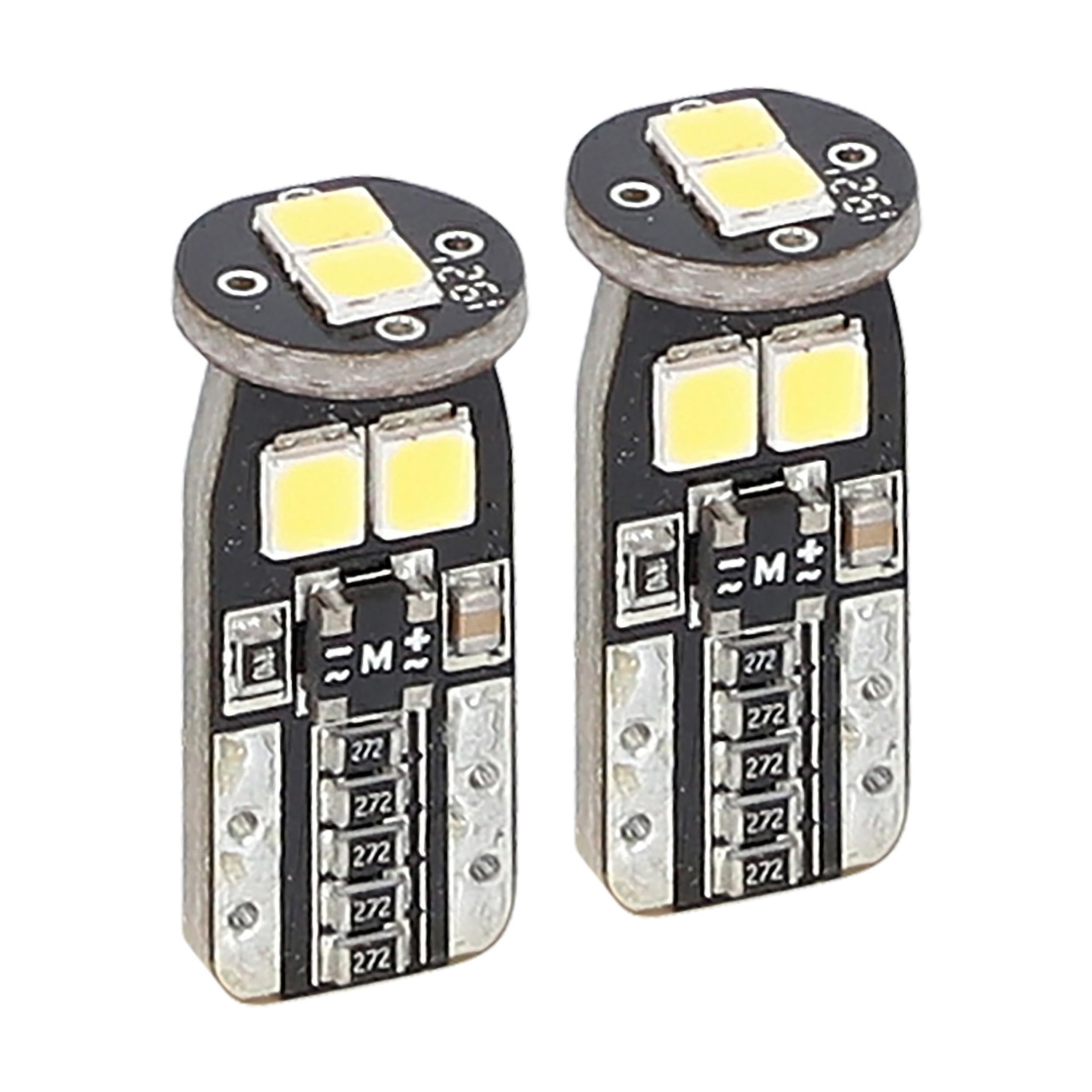 Replacement Bulbs Heise T10 Applications White - 2 Pack (HE-CT10W)
