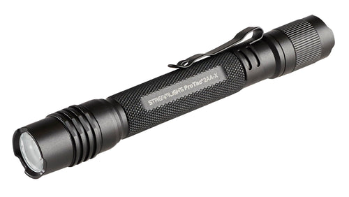 Streamlight ProTac 2AA-X 550-Lumen Multi-Fuel Tactical Carry Flashlight with USB-C Rechargeable Battery, Black
