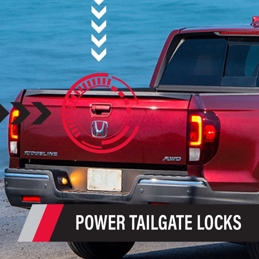 Power Upgrade Kit Pop & Lock – Tailgate Lock for Honda Ridgeline, Fits Models 2005 to 2019 (PL8630)