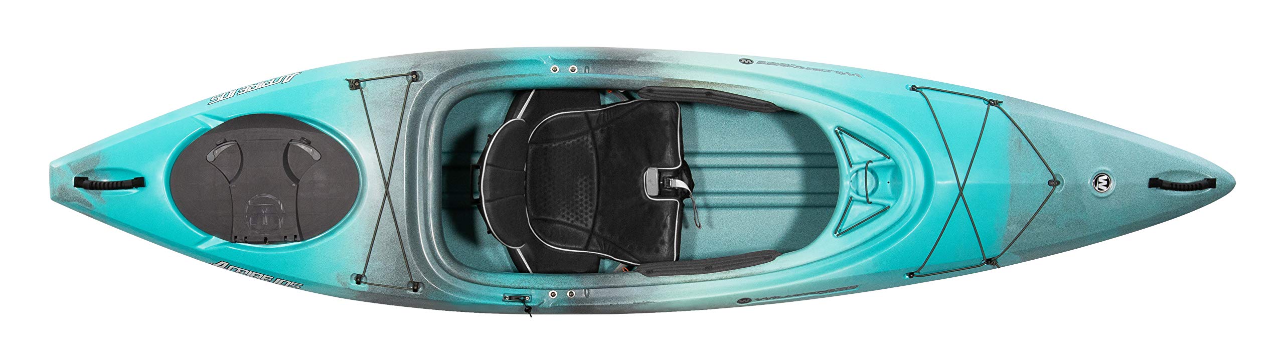 Aspire Wilderness Systems 105 | Sit Inside Recreational Kayak | Adjustable Skeg - Phase 3 Air Pro Seating | 10' 6" | Breeze Blue