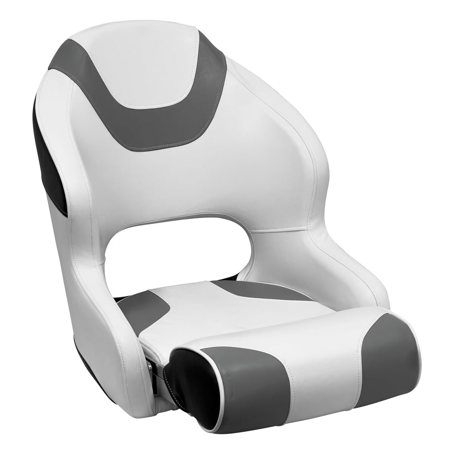 Baja Series Wise 3315-1782 Bucket Seat with Bolster, Brite White/Grey/Black