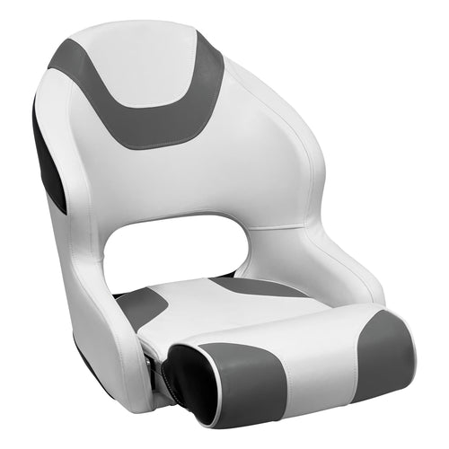 Baja Series Wise 3315-1782 Bucket Seat with Bolster, Brite White/Grey/Black