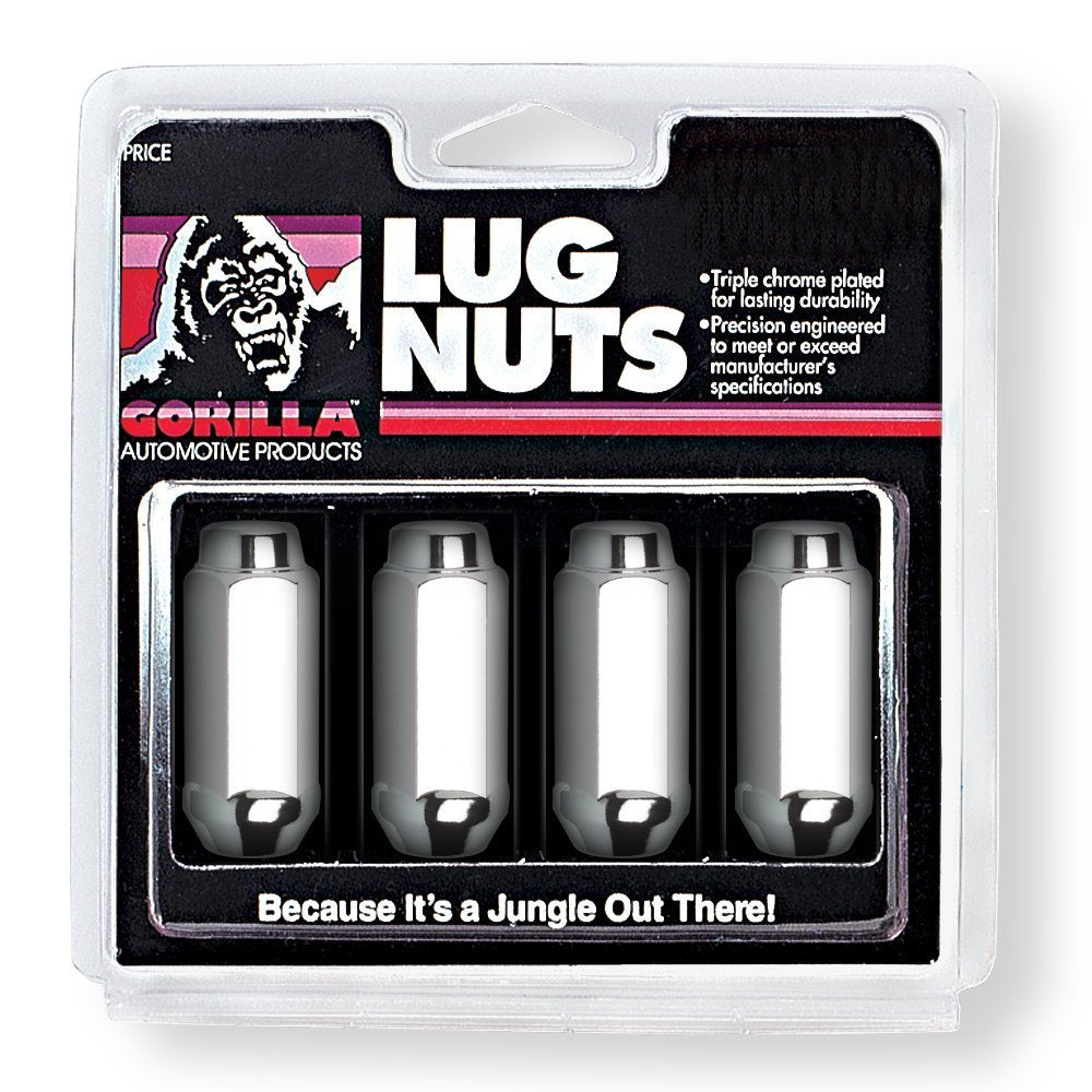 Extra Long Gorilla Automotive 76197XL Duplex Acorn Lug Nuts (9/16" Thread Size)