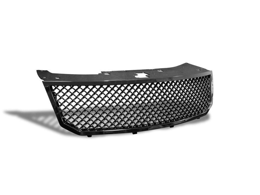 7165632 Armordillo USA Mesh Front Hood Grille - Gloss Black Fits 2008-2009 Dodge Avenger