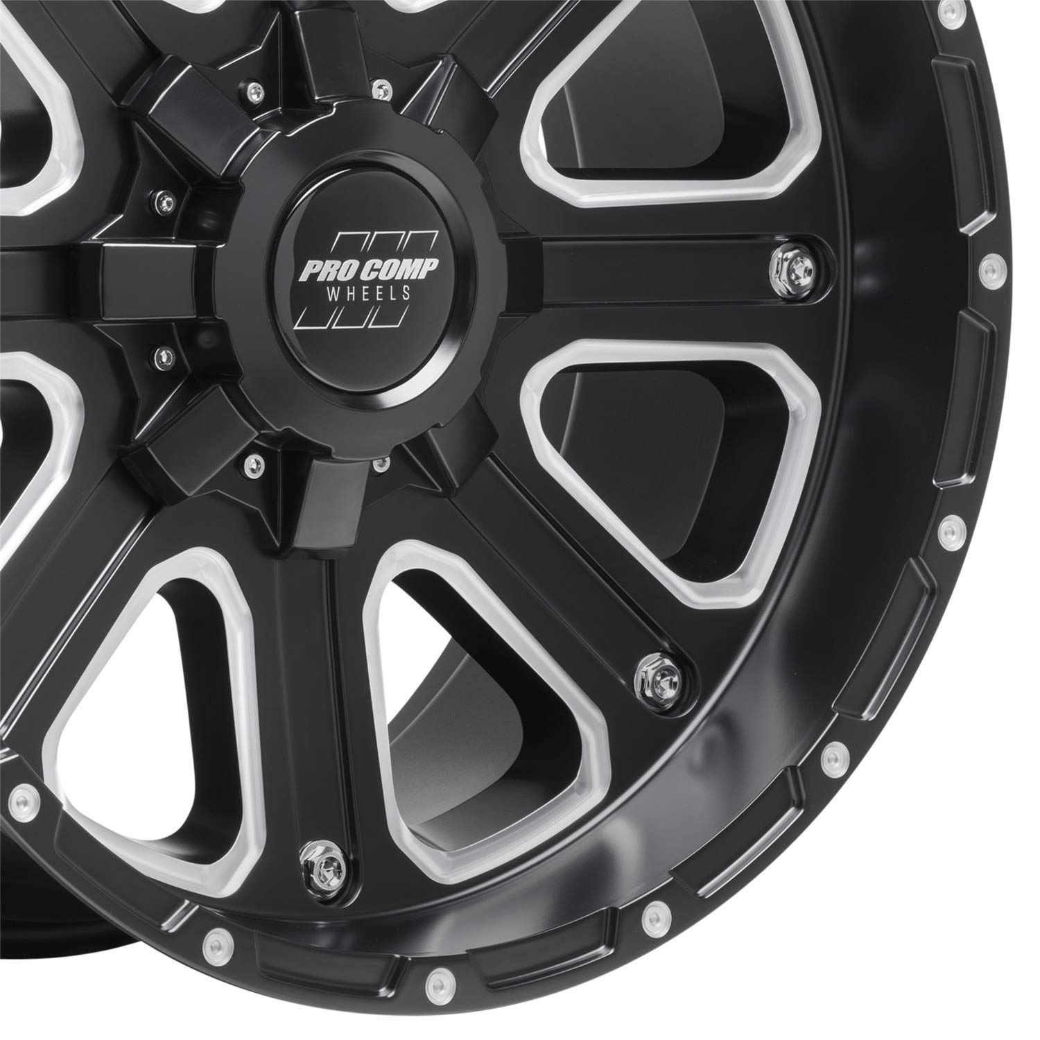 Axis Pro Comp Black Wheel with Painted (20 x 10. inches /8 x 170 mm, -18 inches Offset)