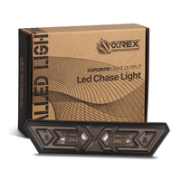 Multi-functional AlphaRex Arrow-X Off-Road Chase Light - Black Smoke