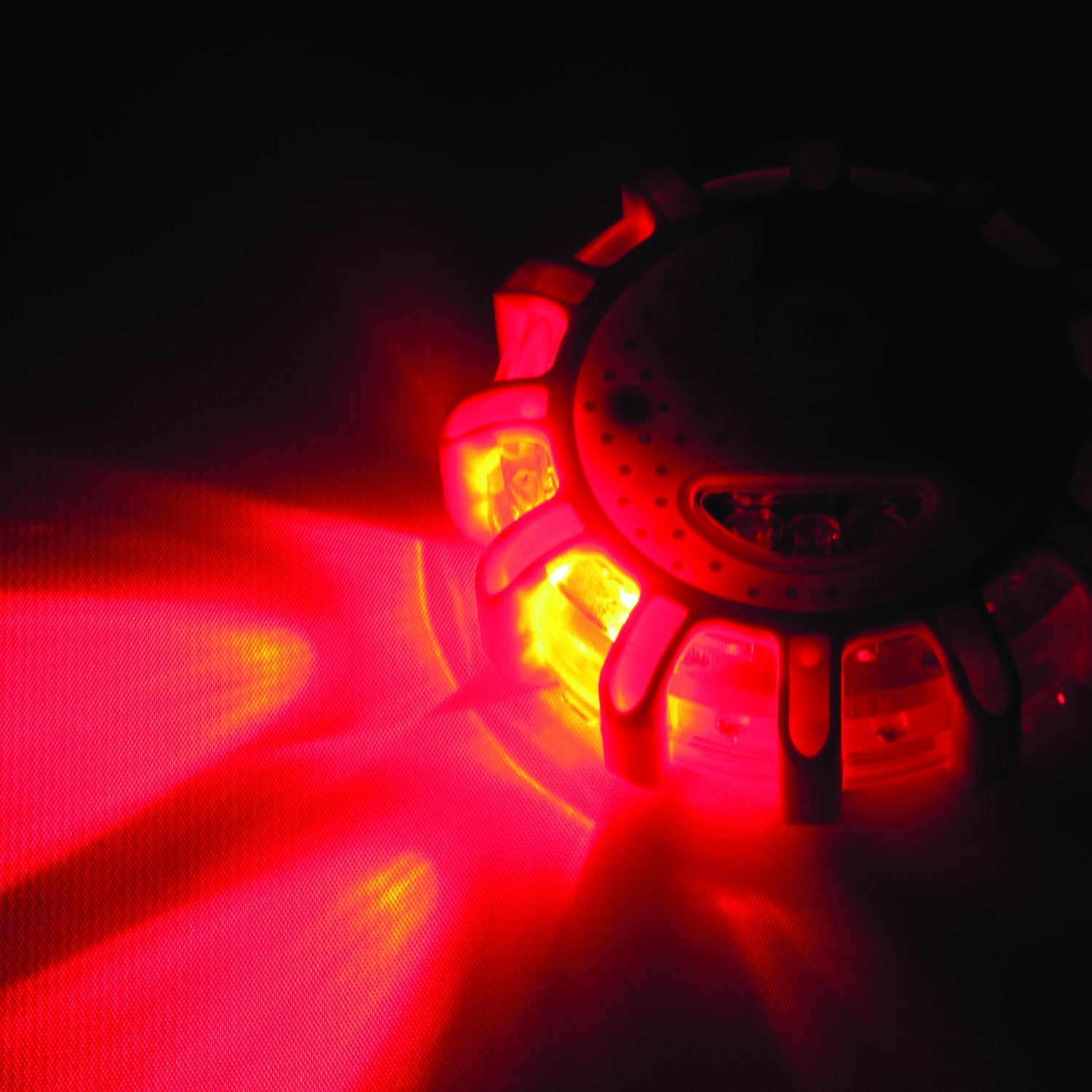 Wagan FRED EL2639 Flashing Roadside Emergency Disc LED Flare