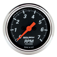 AUTO METER Designer Black Dash 1477 Electric Tachometer, 2.3125 in.
