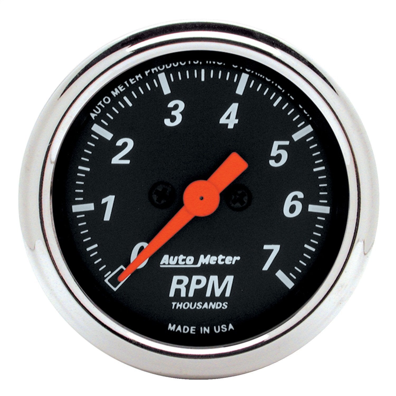 AUTO METER Designer Black Dash 1477 Electric Tachometer, 2.3125 in.