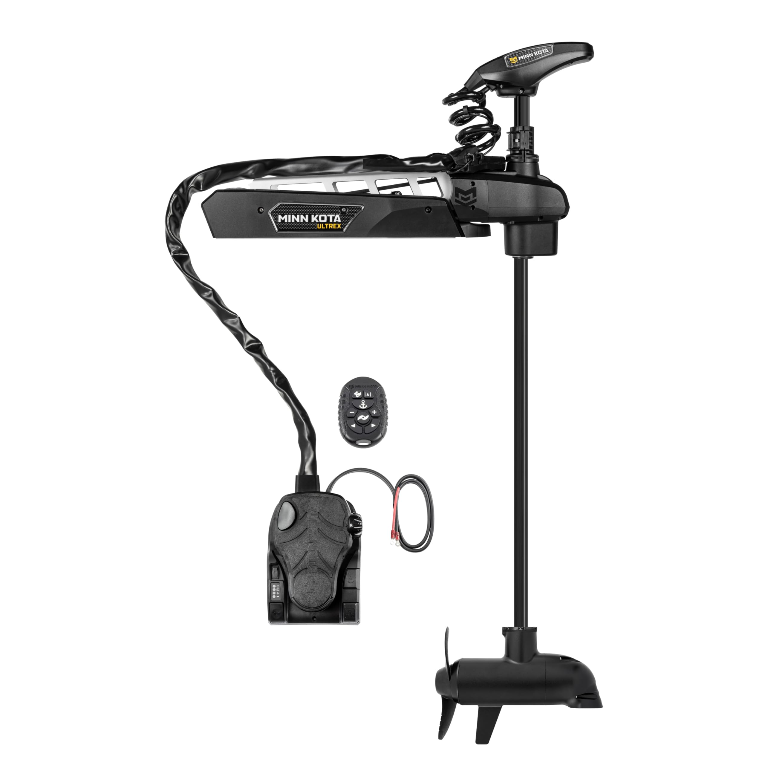 Minn Kota Quest Ultrex Brushless Bow-Mount Electric Trolling Motor with Dual Spectrum Chirp Sonar – 90/115 Lb. Thrust, 52 in. Shaft, Freshwater