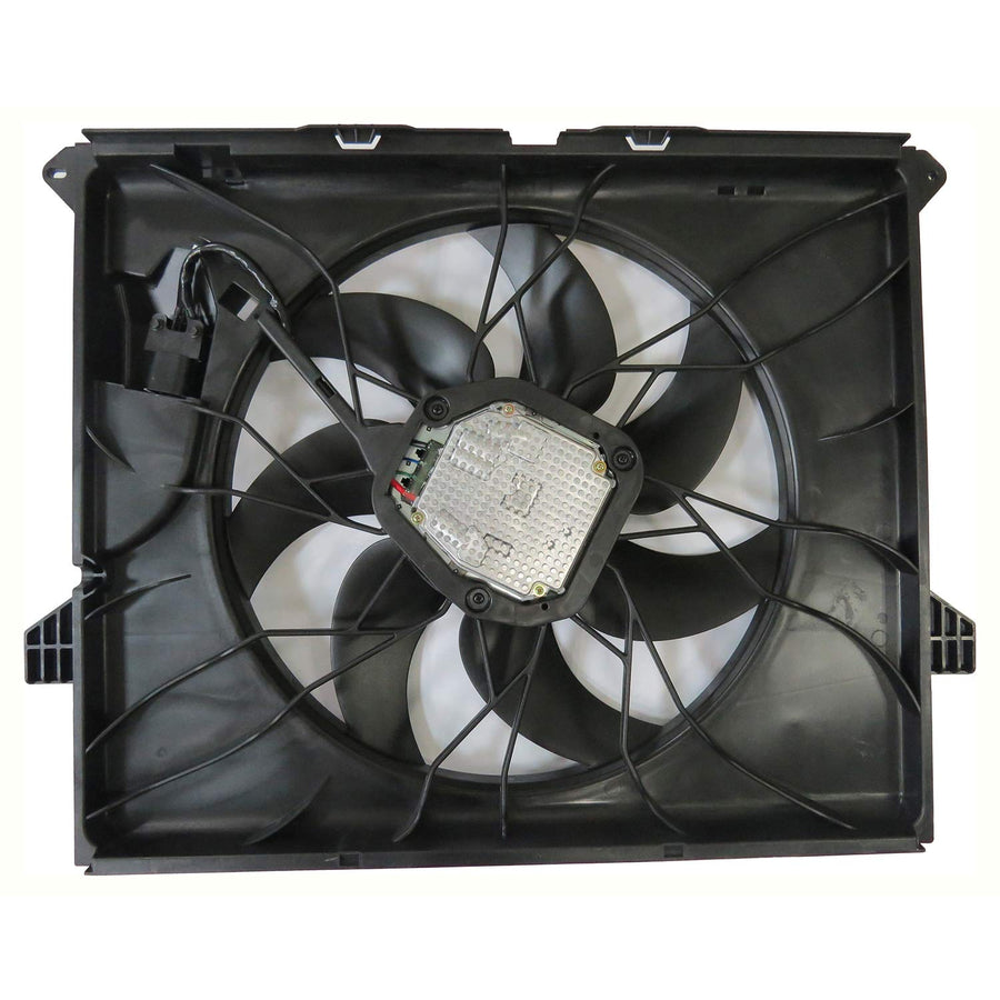 Cooling Fan Assembly TYC 624420 Compatible with 2006-2011 Mercedes Benz ML-350
