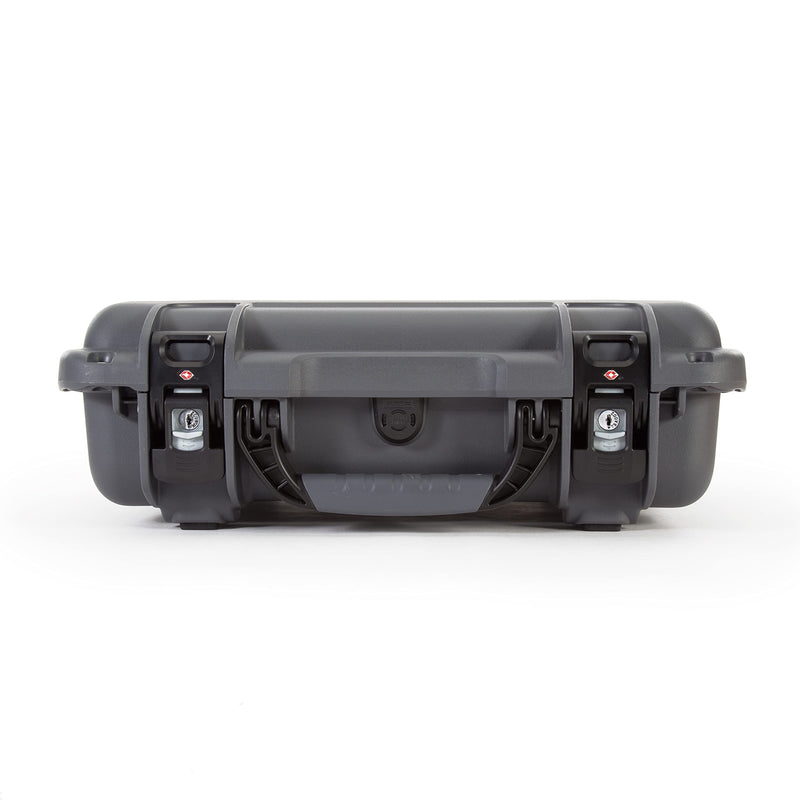 Waterproof Nanuk 923 Hard Case Empty with TSA Approved Travel Lock Latches - Graphite
