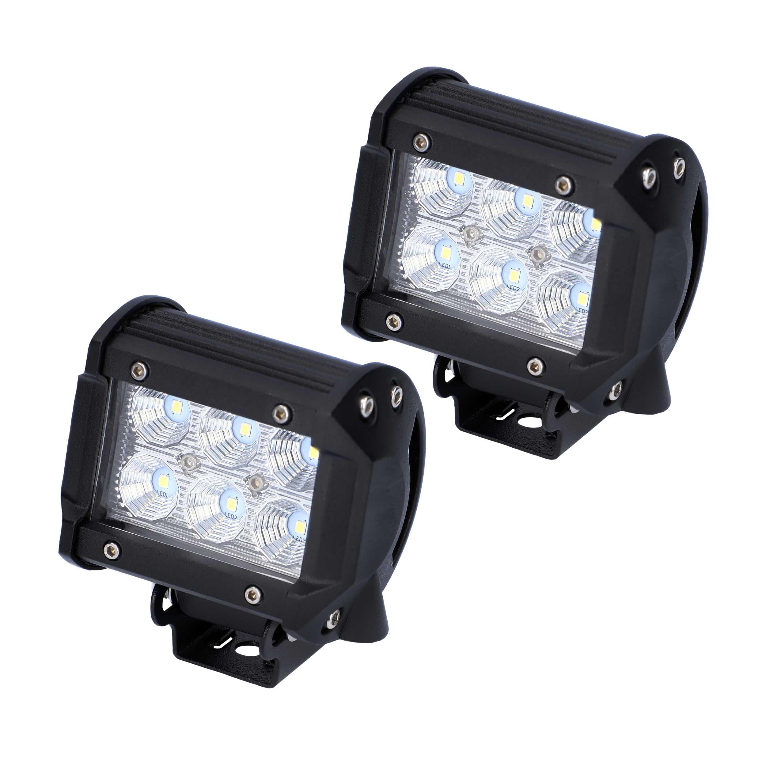 Dual Row METRA Cube Lights - 5D Spot, 6 LED (DL-CL2)