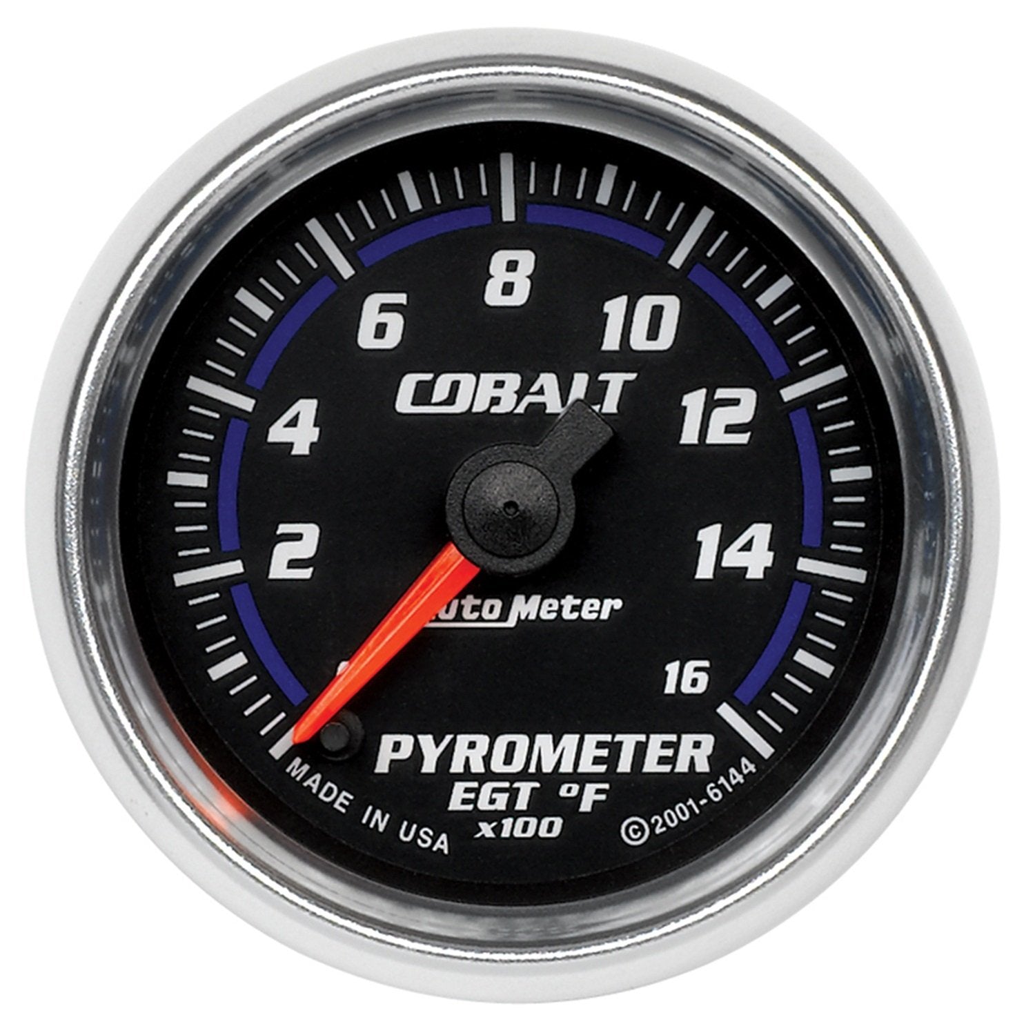 Cobalt Auto Meter 6144 Electric Pyrometer Gauge Kit, 2.3125 in.