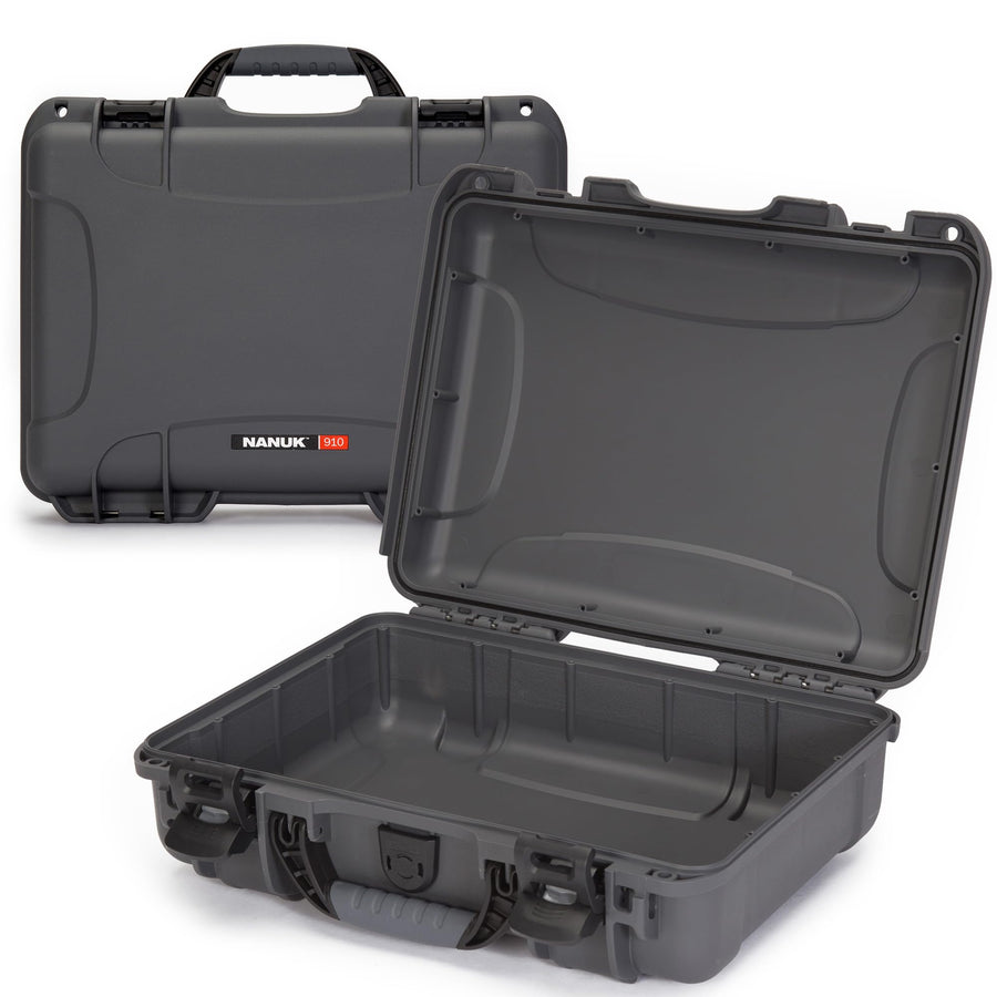 Graphite Nanuk 910 Waterproof Hard Case Empty