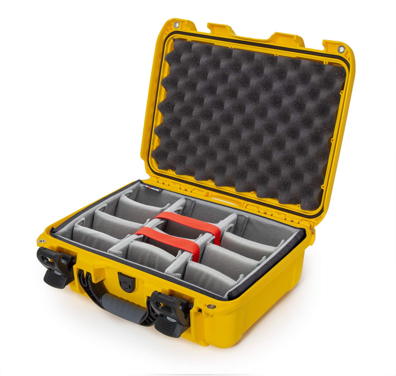 Waterproof Nanuk Hard Case 920 with Padded Dividers - Yellow