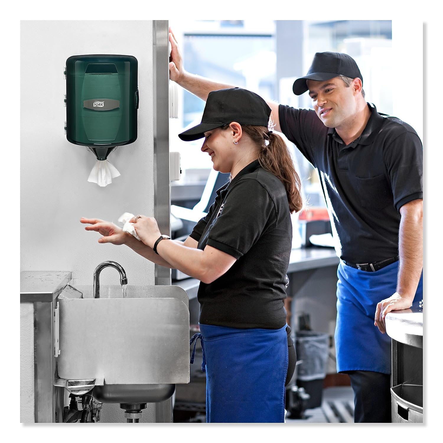 Centrefeed Tork Hand Towel Dispenser 93T - M23, Smoke