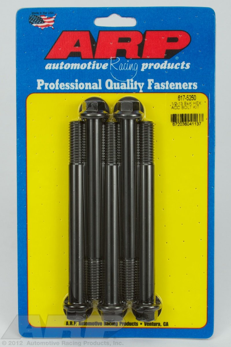 Hex ARP (617-5250) Oxide Bolt, Black