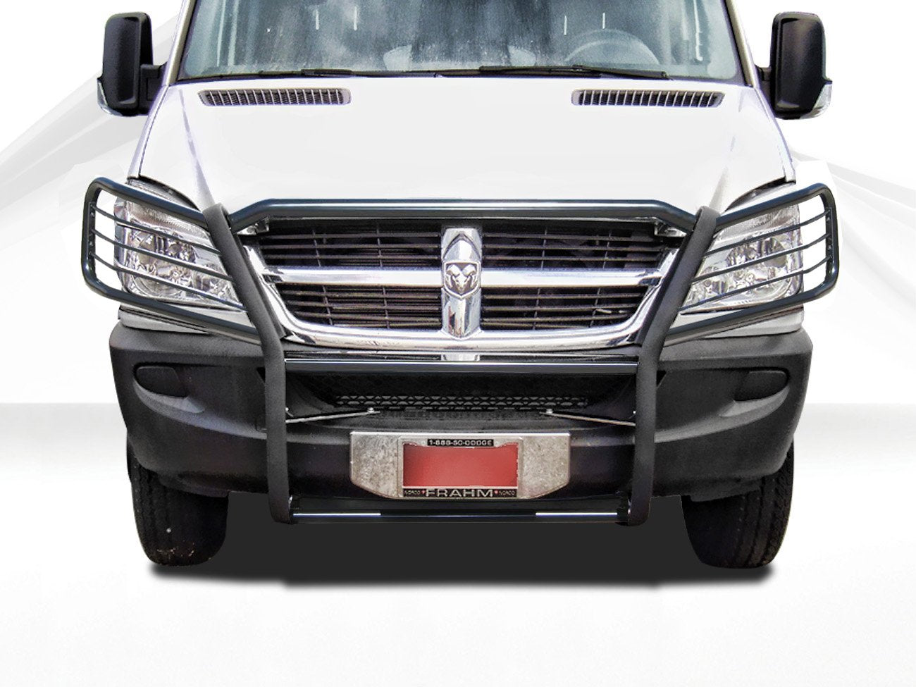 Bumper Guard Modular Black Black Horse Grille Compatible with 2007-2009 Dodge sprinter/Freightliner Sprinter 2500/3500|2007-2011 -Benz Sprinter|2010-2018-Benz sprinter 2500/3500-17D502MA