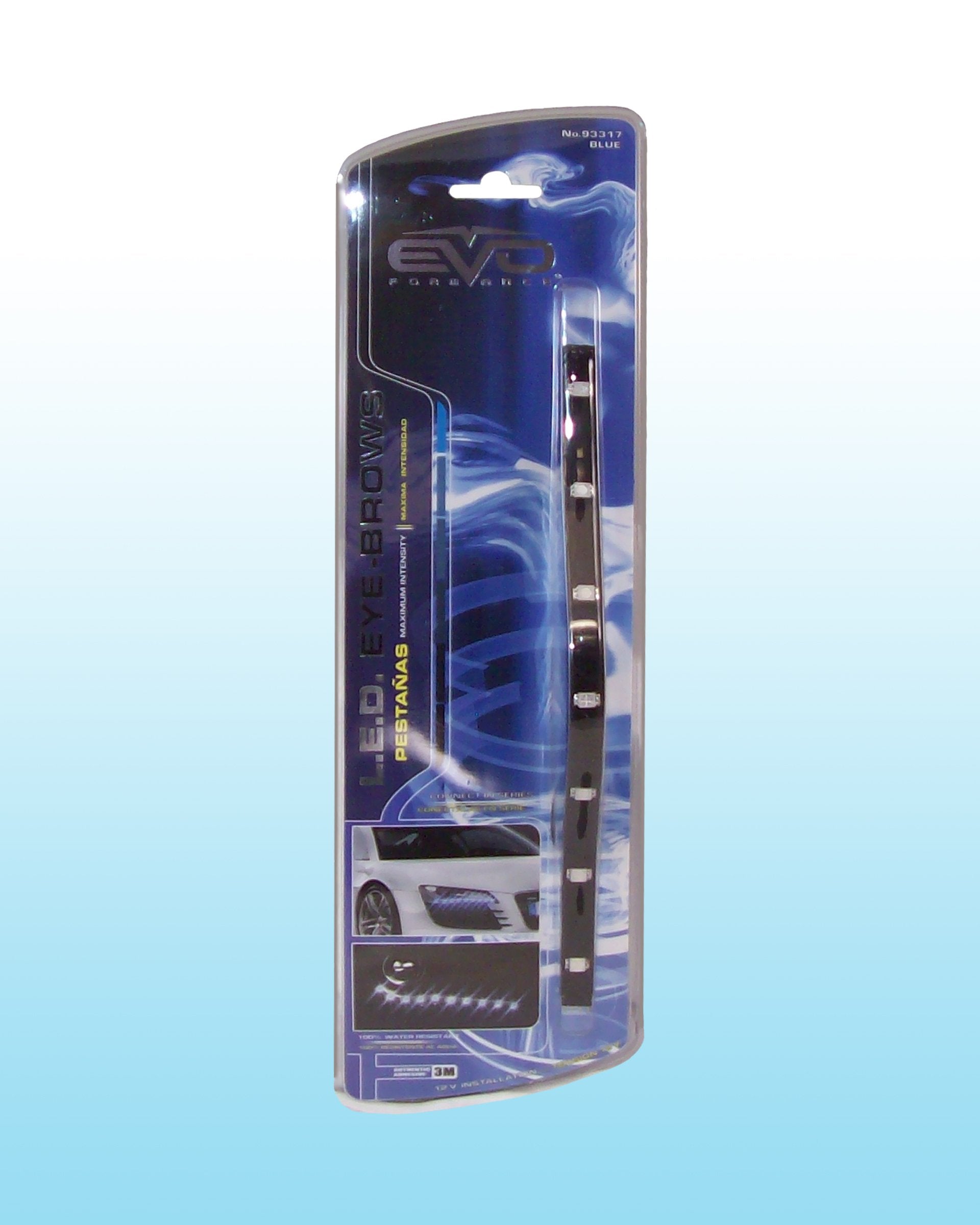 9" CIPA 93317 Blue Eye Brows Flexible Neon LED Light Strip