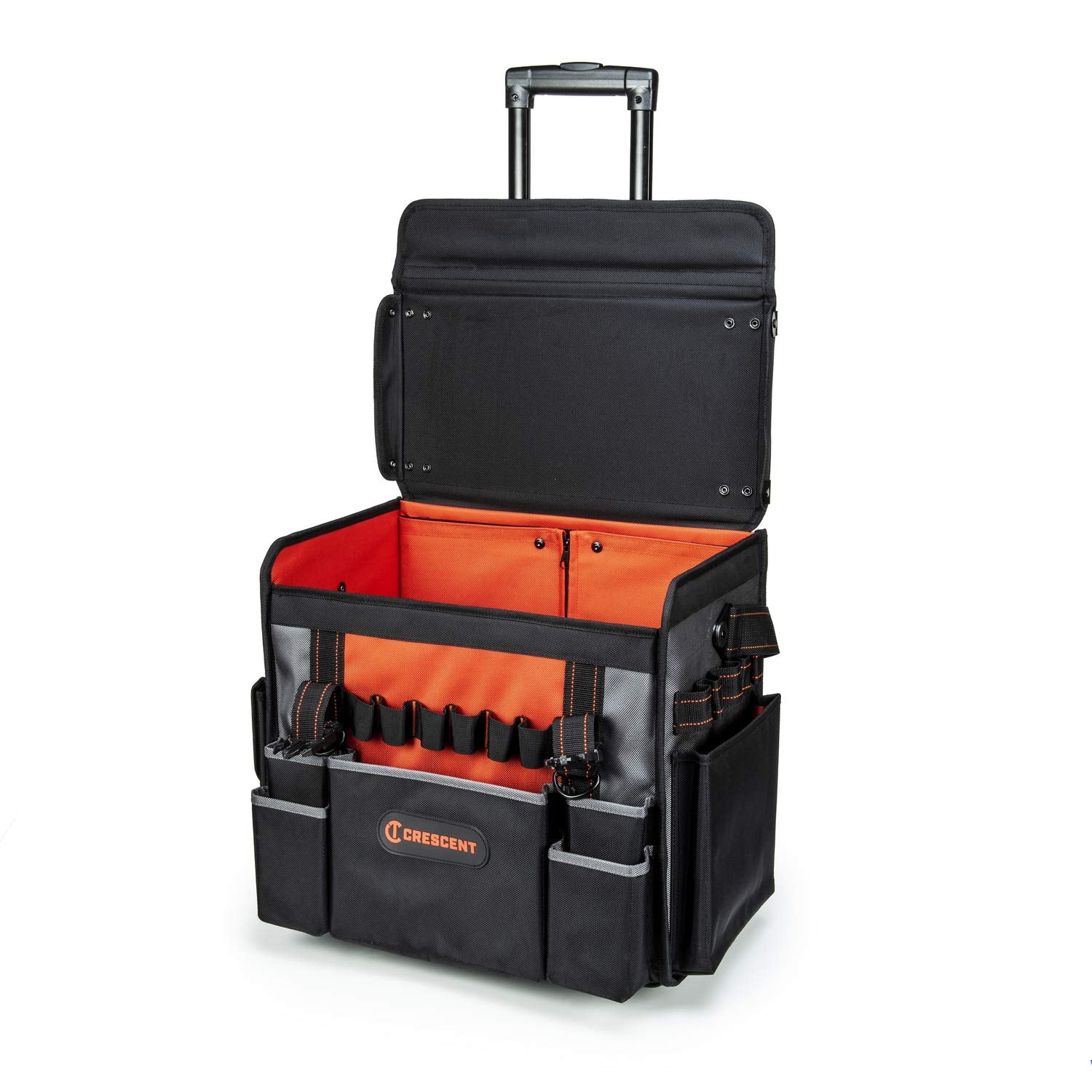 Crescent 18" Rolling Tradesman Tool Bag - CTBR1850, Orange