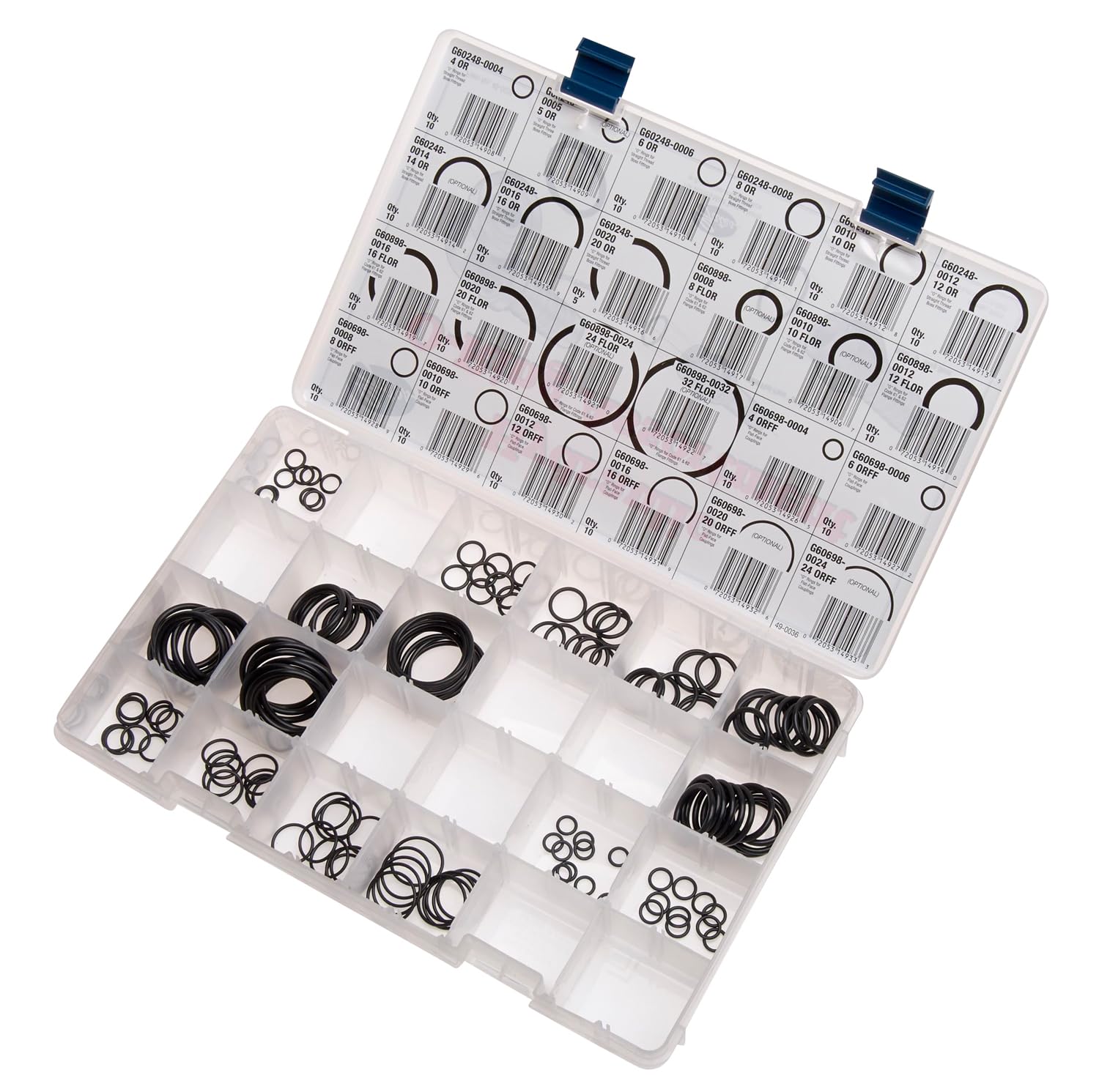 85001 Gates O-Ring Assortment Kit (OR,FLOR,ORFF)