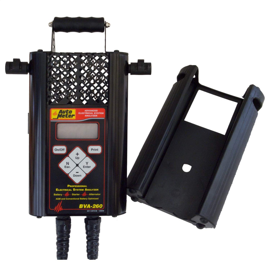 Handheld AutoMeter Electrical Sys Analyzer W/120 Amp Load & Bite Rite Clamps (BVA-260BR)