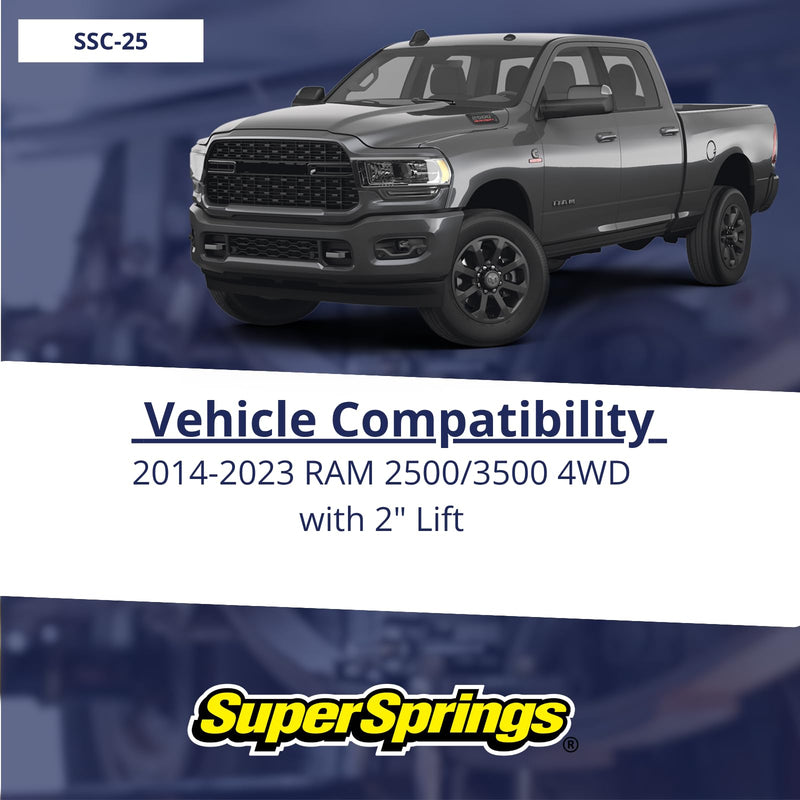 SuperCoils SSC-25 for Dodge RAM 3500, Dodge RAM 2500