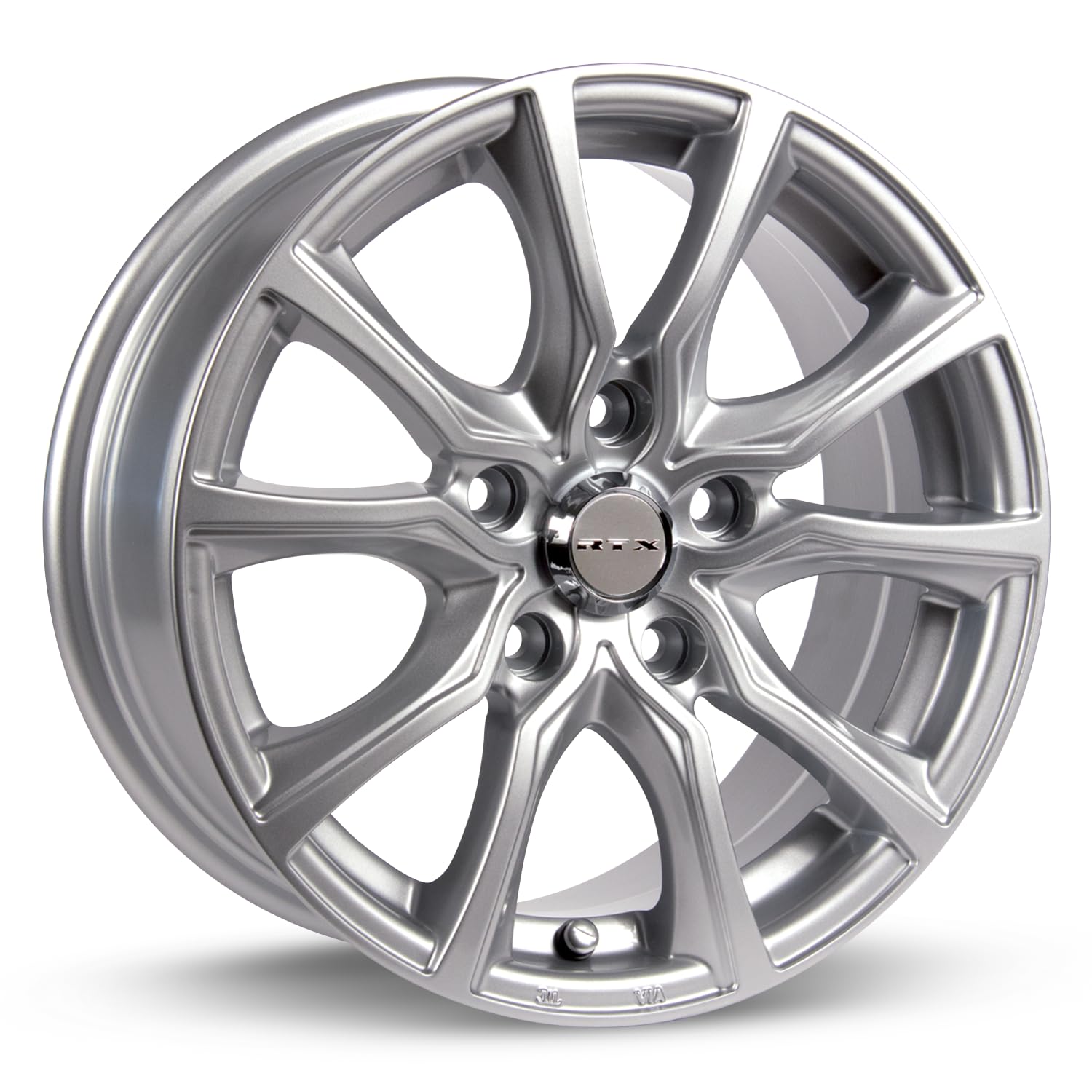 Contour RTX Custom Wheel - 15x6.5, 40 Offset, 5x114.3 Bolt Pattern, 67.1mm Hub - Silver Rim