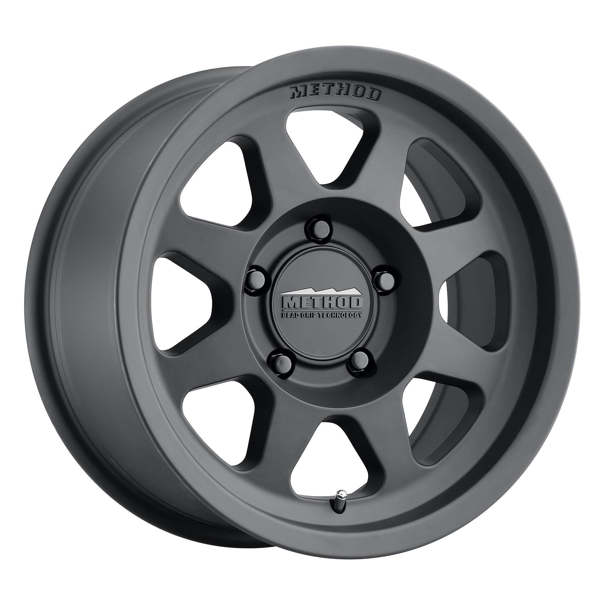 701 Method Race Wheels Matte Black 16x8" 5x120", 0mm offset 4.5" Backspace, MR70168052500
