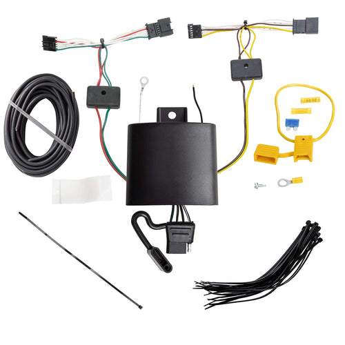 Tekonsha T-One Connector Assembly 118773 with Upgraded Circuit Protected ModuLite HD Module, Black