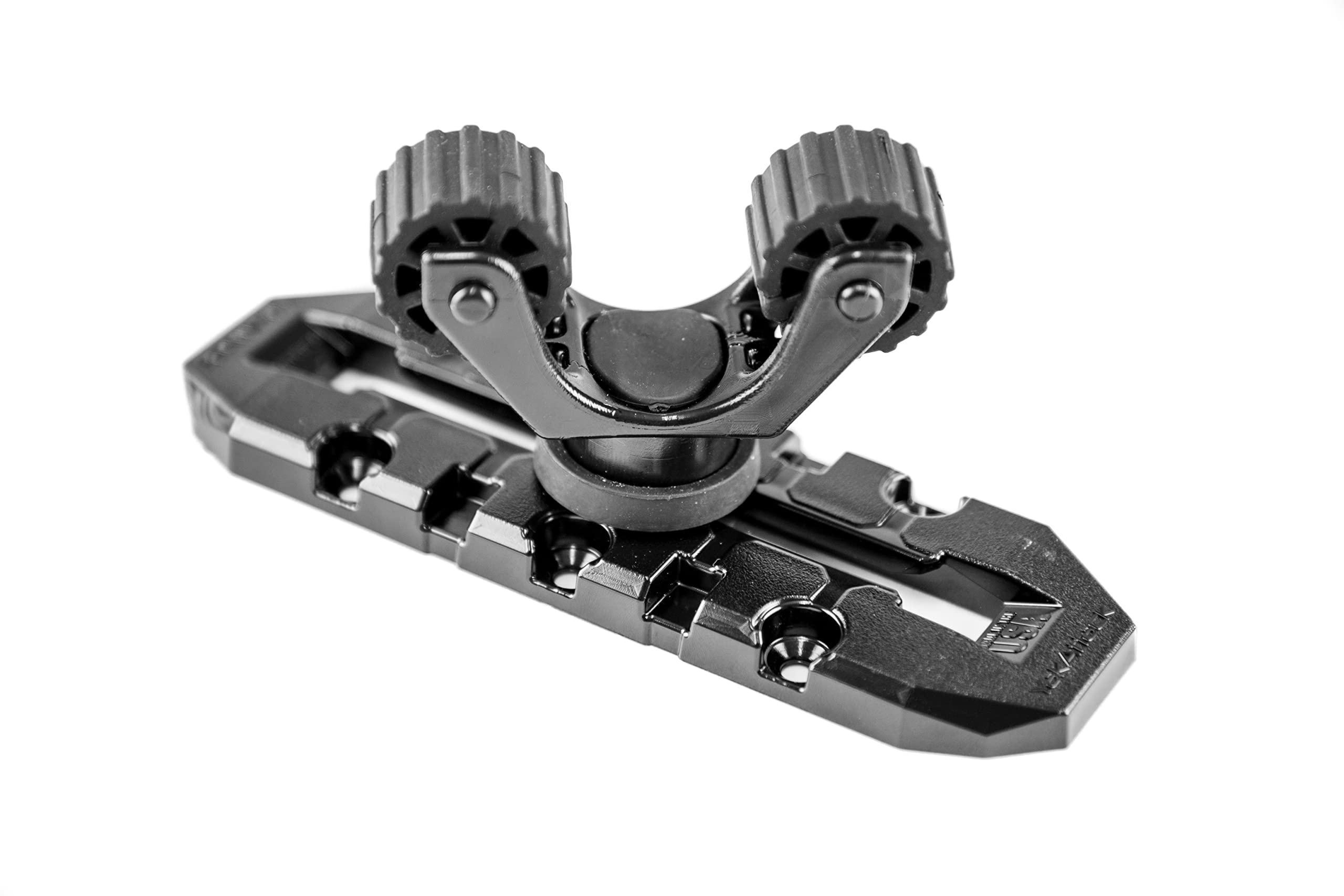 MightyMount XL YakAttack GridLoc 6” Track Mount - Black | Kayak Rail Accessory with Hardware Included | Compatible with BlackPak Pro & Kayak Track Systems | Durable Mounting Solution for Kayak Gear