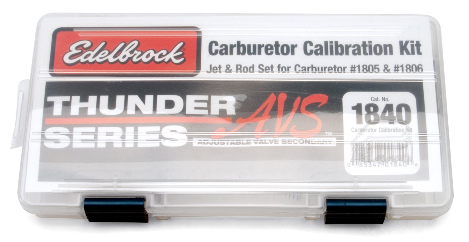 Thunder Series Edelbrock AVS Carburetor Calibration Kit 1840