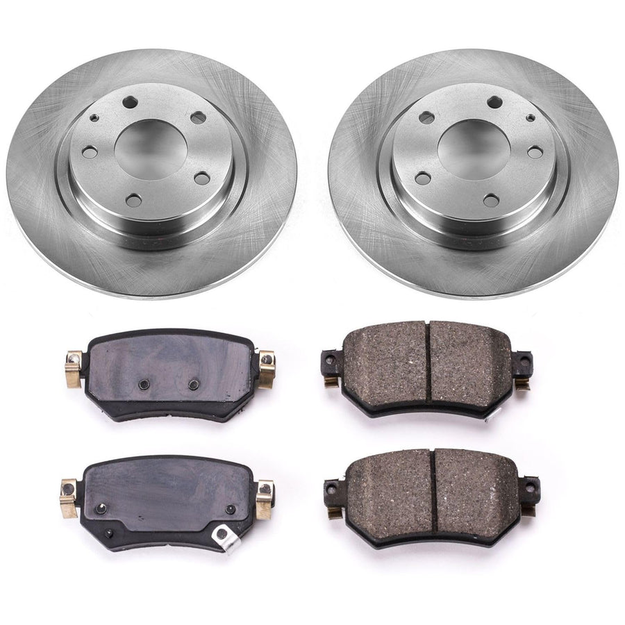 Rear Power Stop KOE8068 Stock Replacement Brake Kit For Mazda 6 2016-2021 [Model Specific]